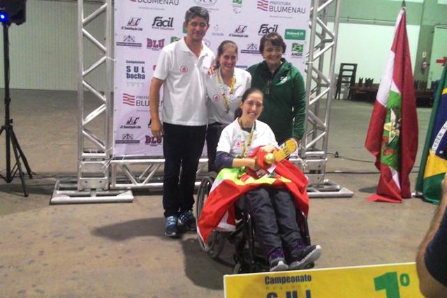 Julia Marcelino foi destaque no torneio