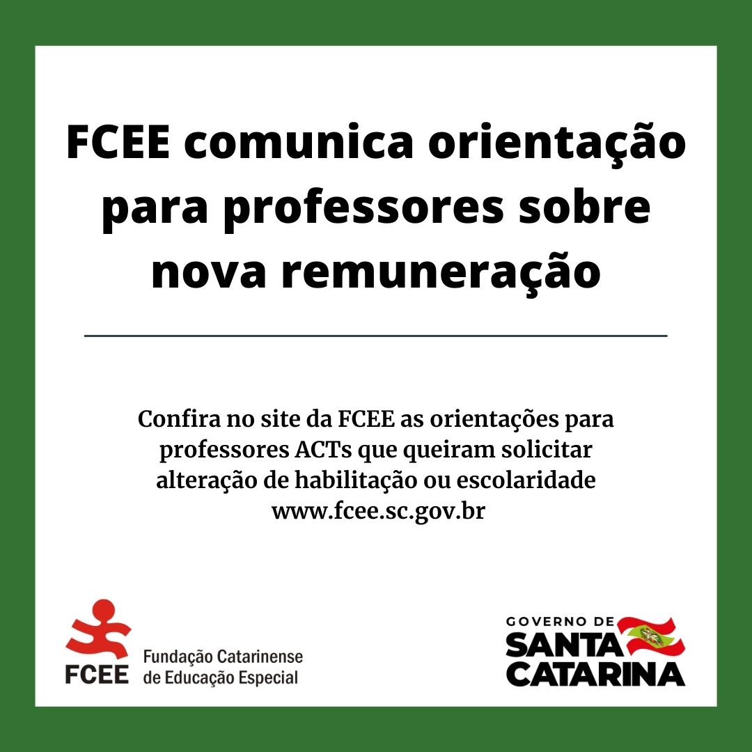 FCEE comunica orientação para professores sobre nova remuneração