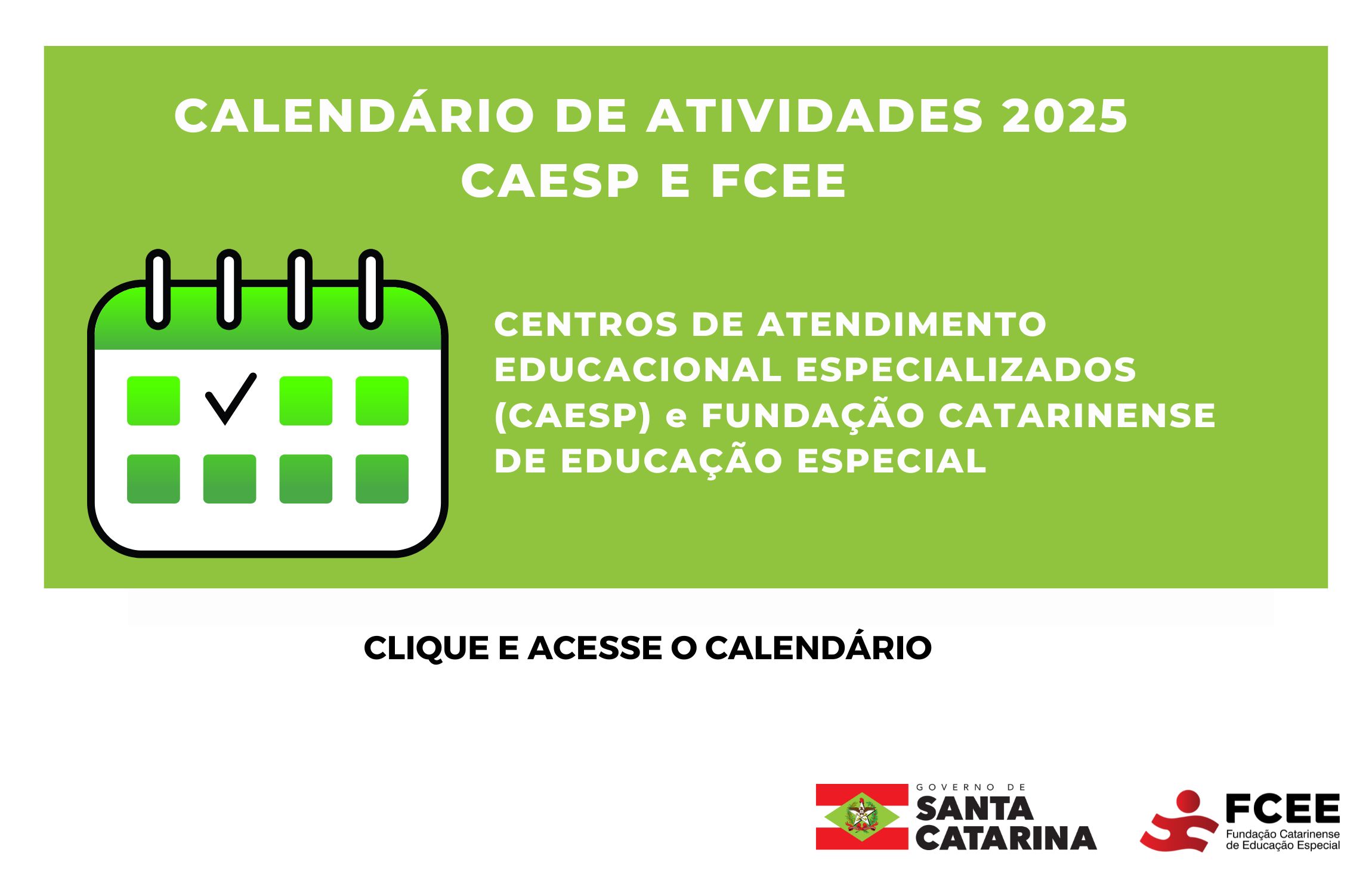 calendário caesps 2025