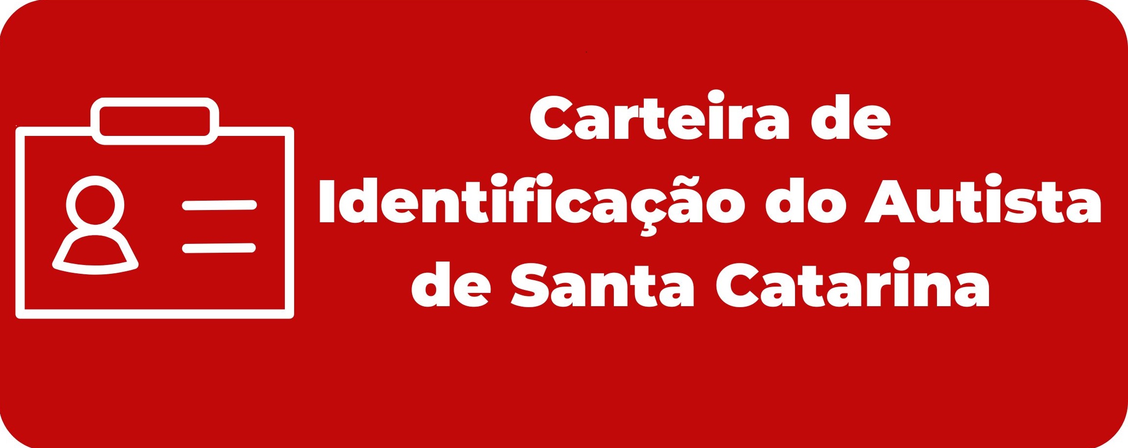 carteira de identificação do autista