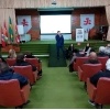 Presidente da FCEE, Rubens Feijó, realiza discurso