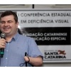 Cerimônia de abertura da I Conferência Estadual em Deficiência Visual, em 21/11/2019 no Hotel Cambirela, Florianópolis.  